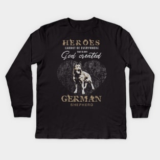German Shepherd Dog - GSD Kids Long Sleeve T-Shirt